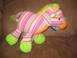 Striped Horse Brand New Plush Nwt Stuffed Animal W Tags 12" Sugar Loaf - $7.99