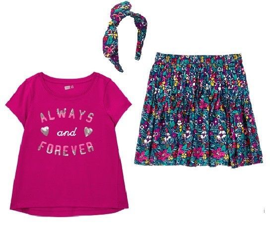New Gymboree Safari Twirl Pink Blue Floral Tank Top Shirt NWT Size 8