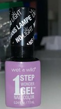 Wet n Wild Gel 1-Step Wonder Nail Color 7281 Lavender Out Loud, NEW IB#411 - $9.90
