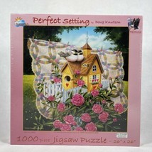 SunsOut “Perfect Setting” By: Doug Knutson- 1000 Piece Jigsaw Puzzle 26”x26” - $17.96