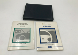 1999 Ford Contour Owners Manual Handbook Set with Case OEM K02B30006 - $21.59