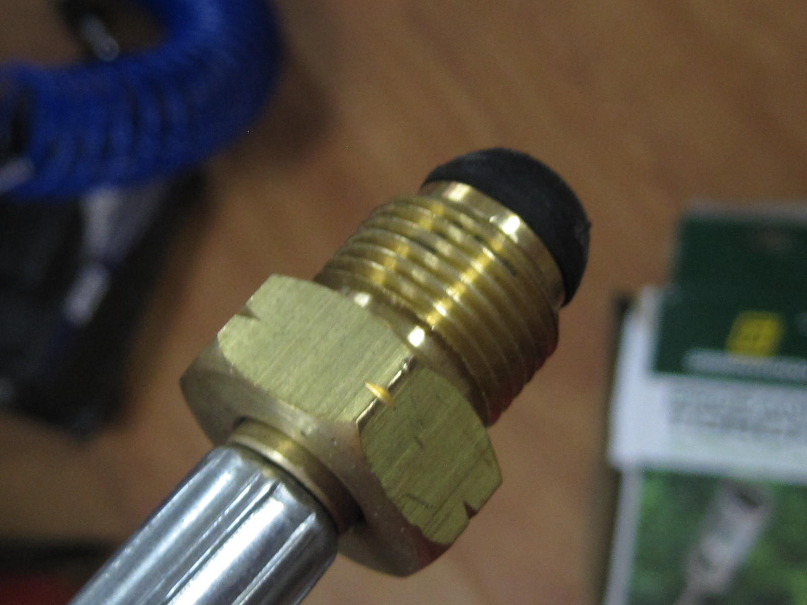 GREENWOOD DURABLE STEEL NOZZLE PROPANE TORCH TURBO BLAST TRIGGER FLOW VALVE Propane Torches