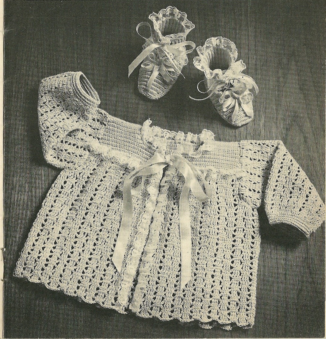 Coats and Clark Gift Bazaar Pattern Book 204 Crochet Knit Macrame