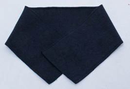 Rugby Knit Shirt Collar - Dark Navy 3" x 17" Self-Finished Ribbed Trim M516.17 - $3.97