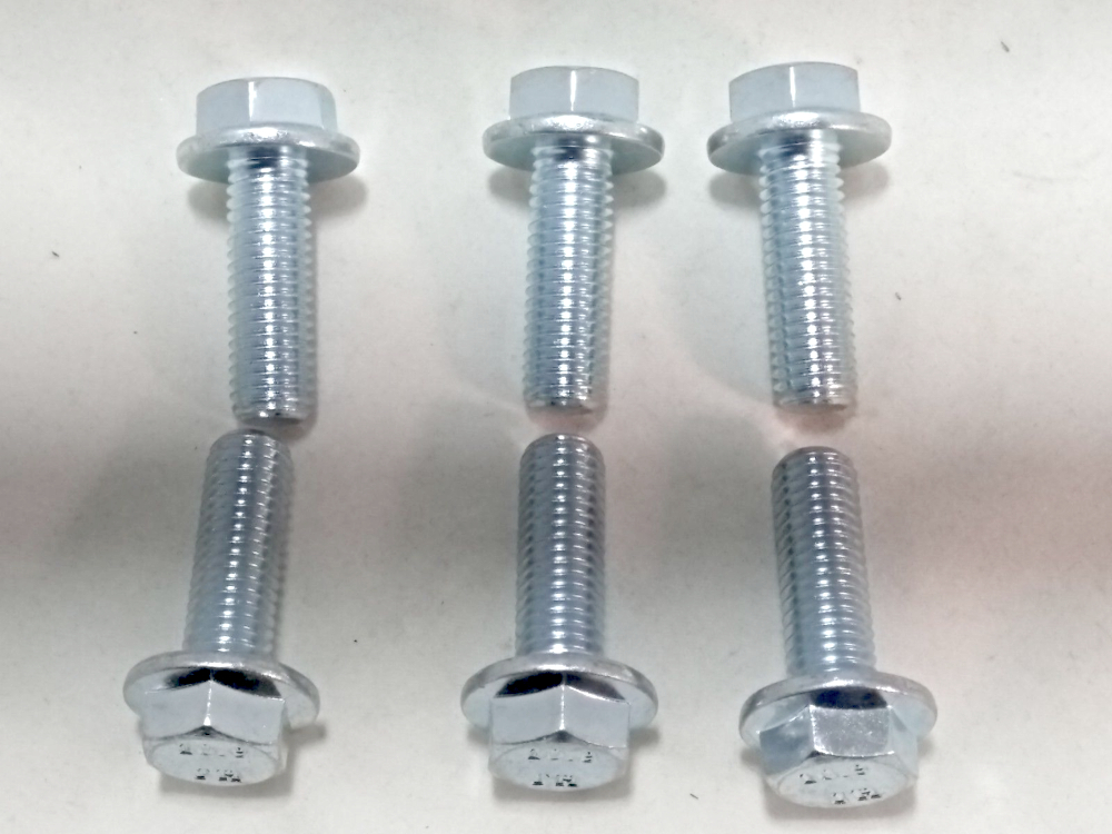 PP7786_6 6 pack John Deere blade, spindle bolts. Fits JD L100,L110