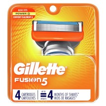 Gillette Fusion5 Men&#39;s Razor Blade Refills | 4 Cartridges - $24.88+
