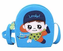 Panda Superstore Cute Boy Messenger Bag Backpack Children Travel Shoulder Bag Co - $15.35