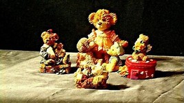 Bear Figurines AA20-2118  Collectible ( 4 pieces ) - $19.95