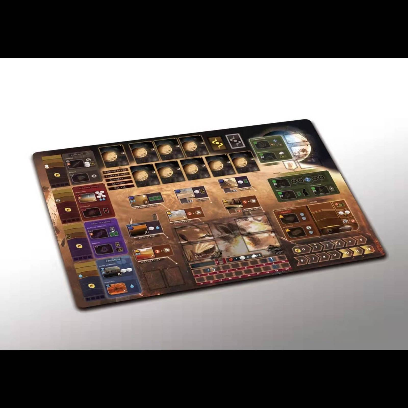 Selfdesigned Dune Imperium Playmat Rise of lx expansion