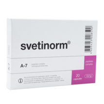 A-7 Svetinorm - Khavinson natural liver peptide 20 capsules - $55.00
