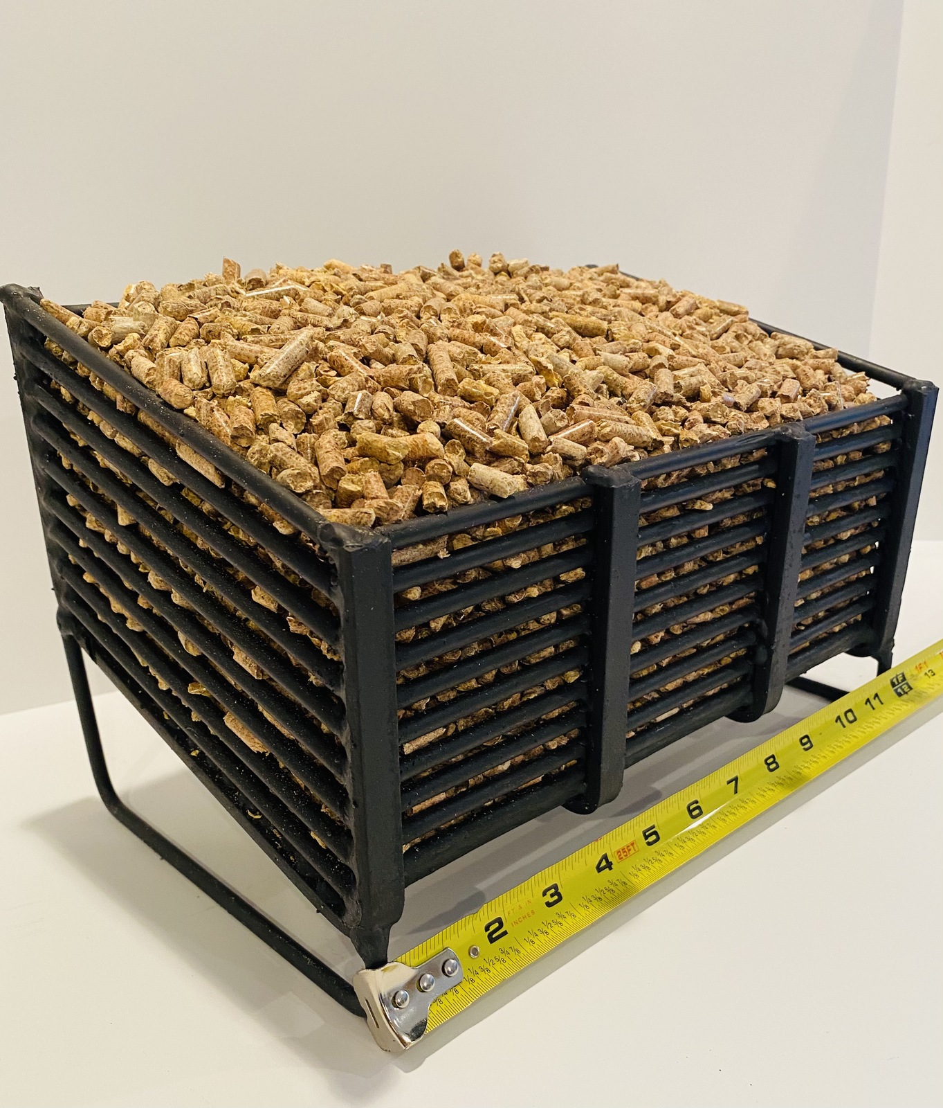 Small Pellet Basket, Burn Wood Pellets in your Wood Stove or Fireplace Other Fireplaces & Stoves