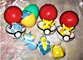 Pokemon - Pokeballs &amp; action figures bundle 11 pieces  - $12.00