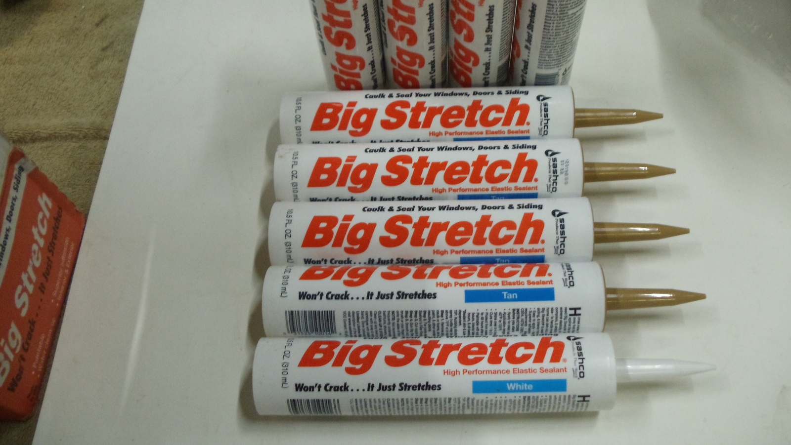 Sashco 10014 100 Percent Acrylic Latex Big Stretch High Performance