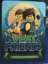 1 Lego 2 Movie Plush Throw Vest Friends 46 Inch X 60 Inch Soft Warm Cuddly image 2