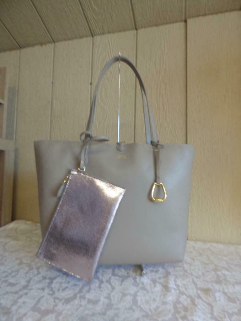 ralph lauren faux leather tote