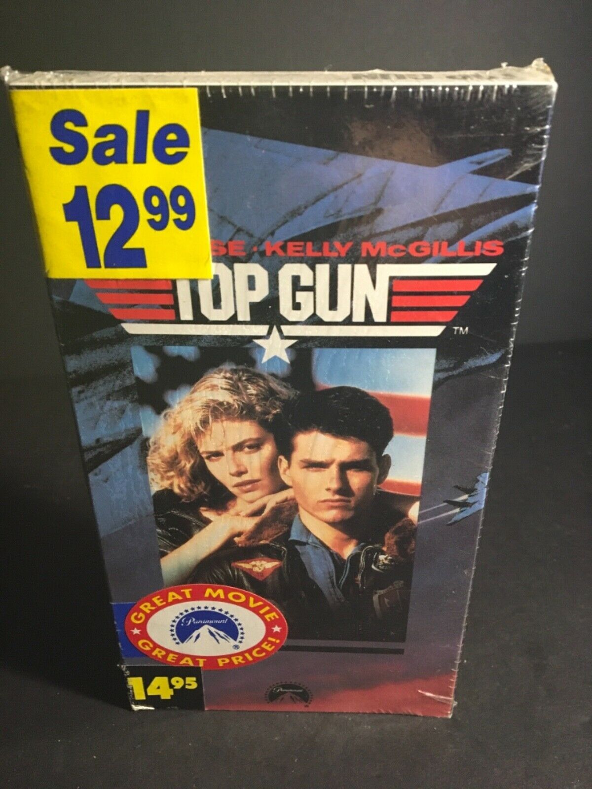 Top Gun (VHS, 1990) Tape Factory Sealed First Print New MINT
