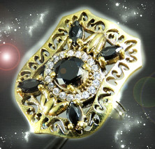 HAUNTED RING SHIELD OF WELLNESS AND WEALTH HIGHEST LIGHT COLLECTION RARE MAGICK - $4,295.11
