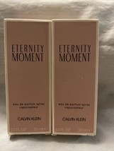 Calvin Klein Eternity Moment Edp Spray 1.0 Oz Nib 2 Units - $29.95