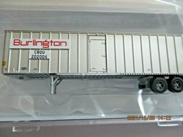 Trainworx Stock # 40404-04 to -09 Burlington 40' Flexi-Van Trailer N-Scale image 1