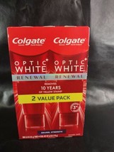 2 Pack Colgate Optic White Renewal Whitening Toothpaste 3oz/ea High Impact 09/22 - $15.22