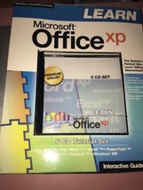 Microsoft Office Xp Interactive Turtorial 6 Cd - $100.48