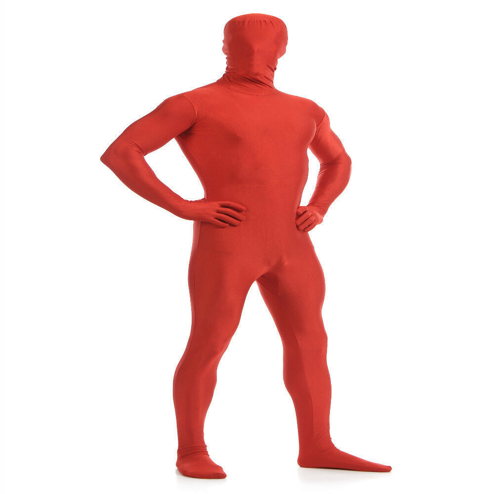 Full Body Lycra Spandex Zentai Suit Costume Men Party Skin Tight Catsuit Unitard Specialty 4679