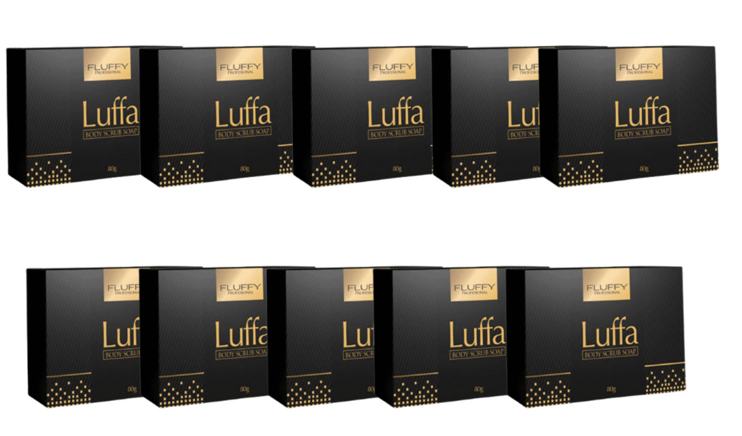 Luffa Body Scrub Soap 2 pcs X 80G to Dead Skin Cells & Remove Dirt FAST SHIP