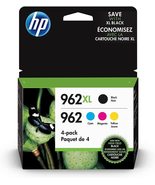 HP 962XL Black, Cyan, Magenta, Yellow Original Ink Cartridges (3JB34AN) ... - $109.00