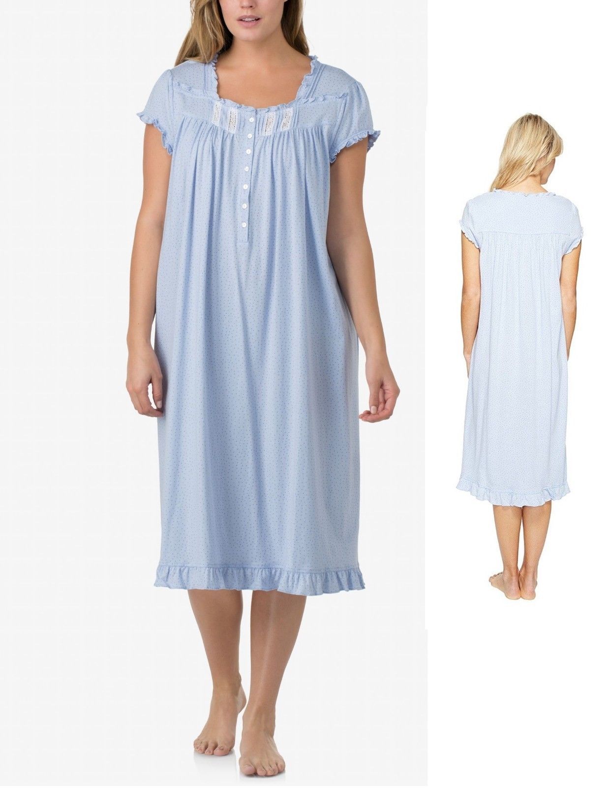 ruffle night gown