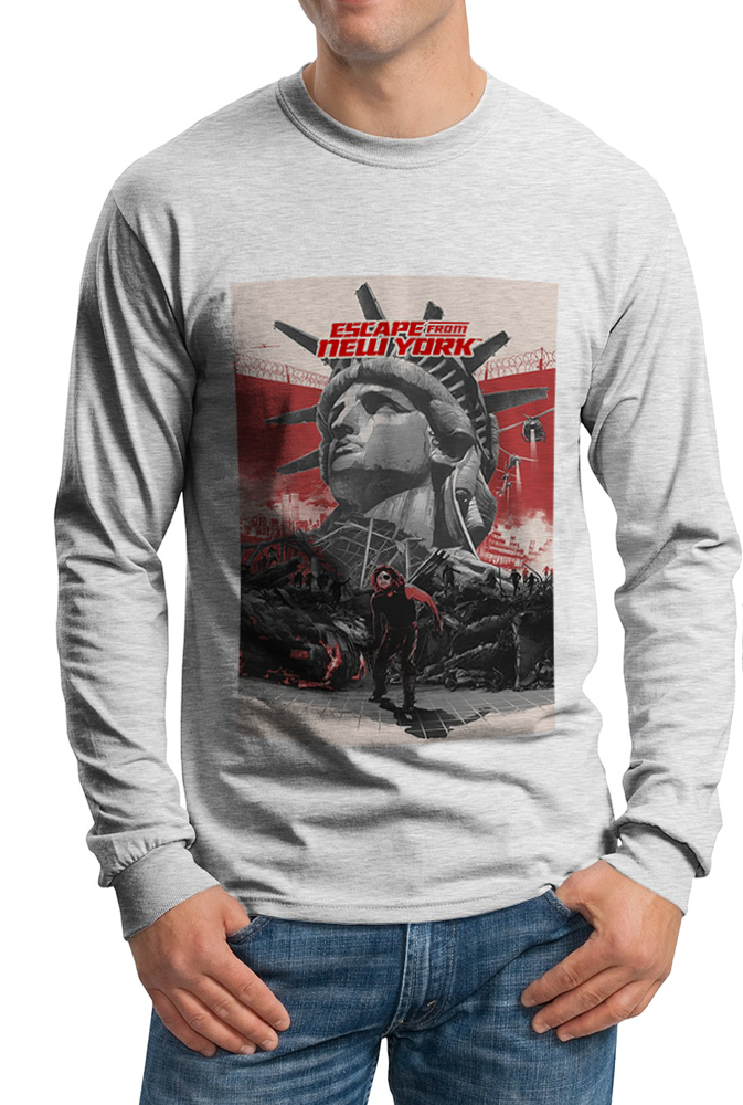 ESCAPE FROM NEW YORK Movie White Casual Sweatshirt For Men