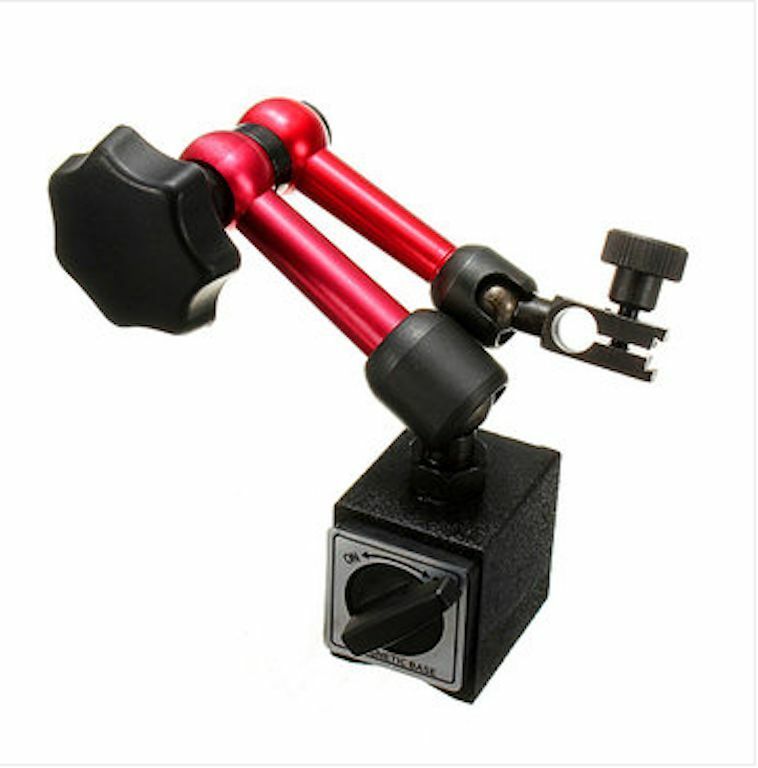 Hohe Stabilit/ät Magnetfu/ßhalter Flexible Precision Strong Magnetfu/ßhalter Magnetic Gauge Stand f/ür Messuhr