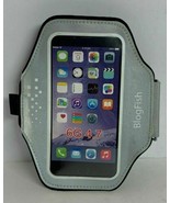 Blog Fish Silver/White Armband Exercise/Running Case Cover For Iphone 6 - $4.90