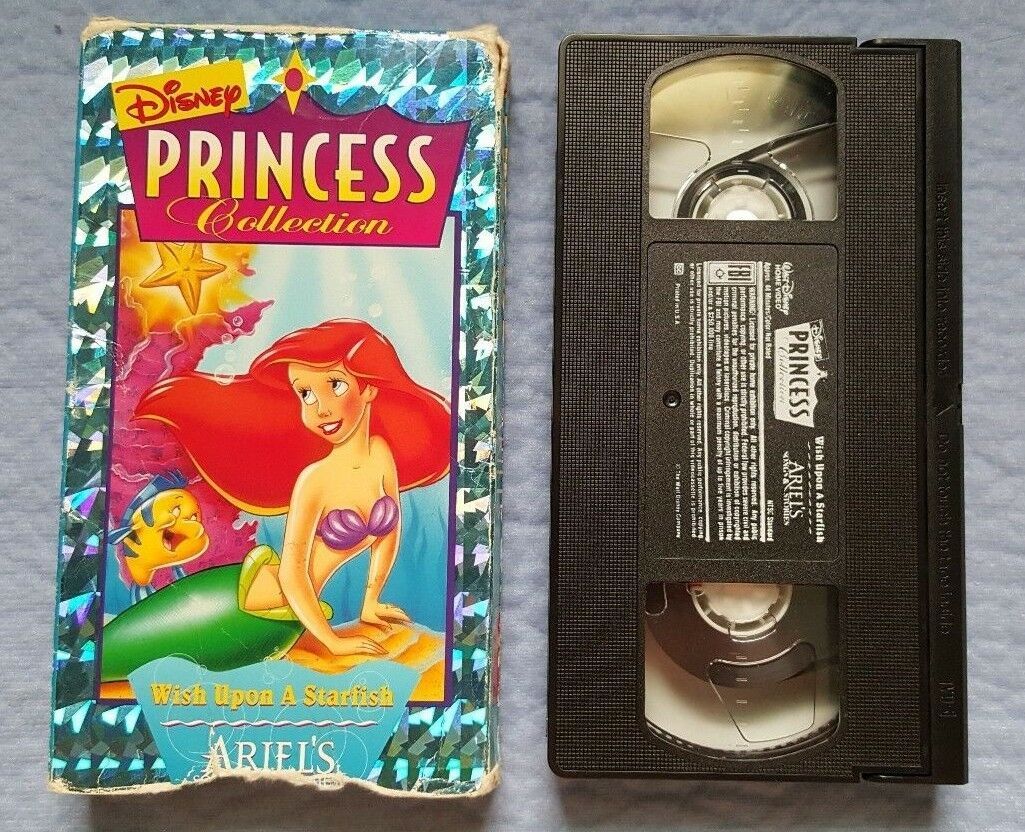Disney Princess Collection Wish Upon A Starfish VHS Tape - VHS Tapes