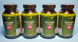 4x Irwin Naturals Steel Libido Pink for Women, 75 Liquid Softgels EXP 06... - $74.95