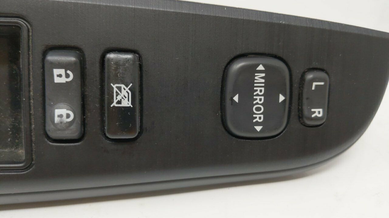 20072012 Toyota Yaris Driver Left Door Master Power Window Switch
