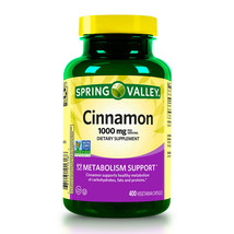 Spring Valley Cinnamon Dietary Supplement, 1000 mg, 400 Count..+ - $29.69