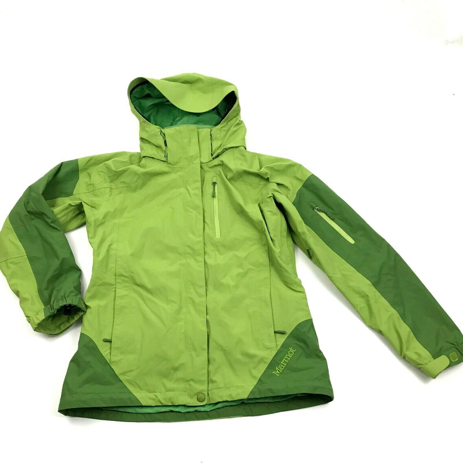 Marmot Membrain Snowboard Jacket Green Ski Coat Size M Medium ...
