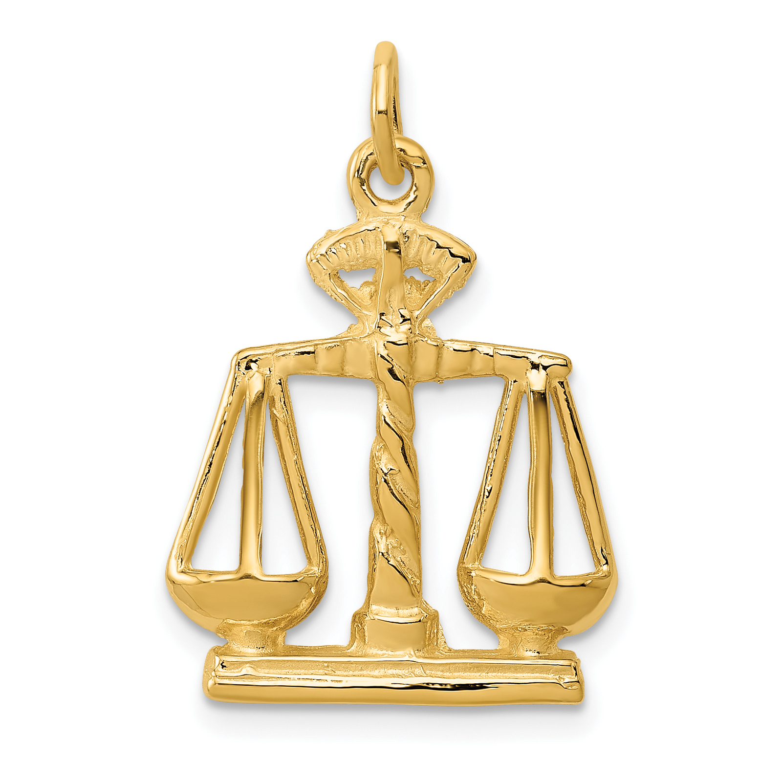 14k Scales Of Justice Charm Fine Charms & Charm Bracelets