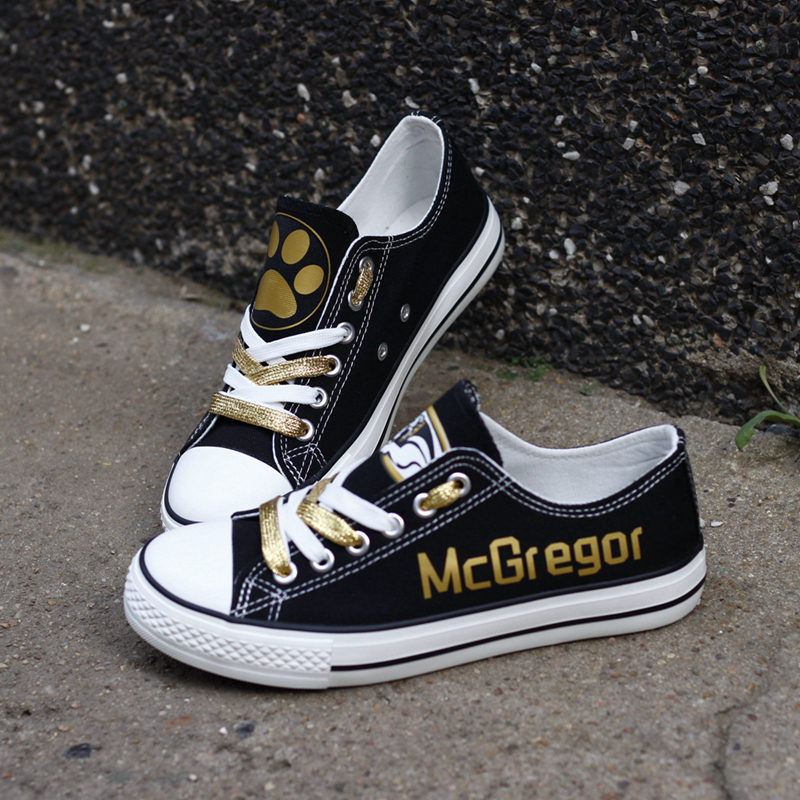 McGregor Bulldogs NCAA Football Team Limited Edition Canvas Shoes ...