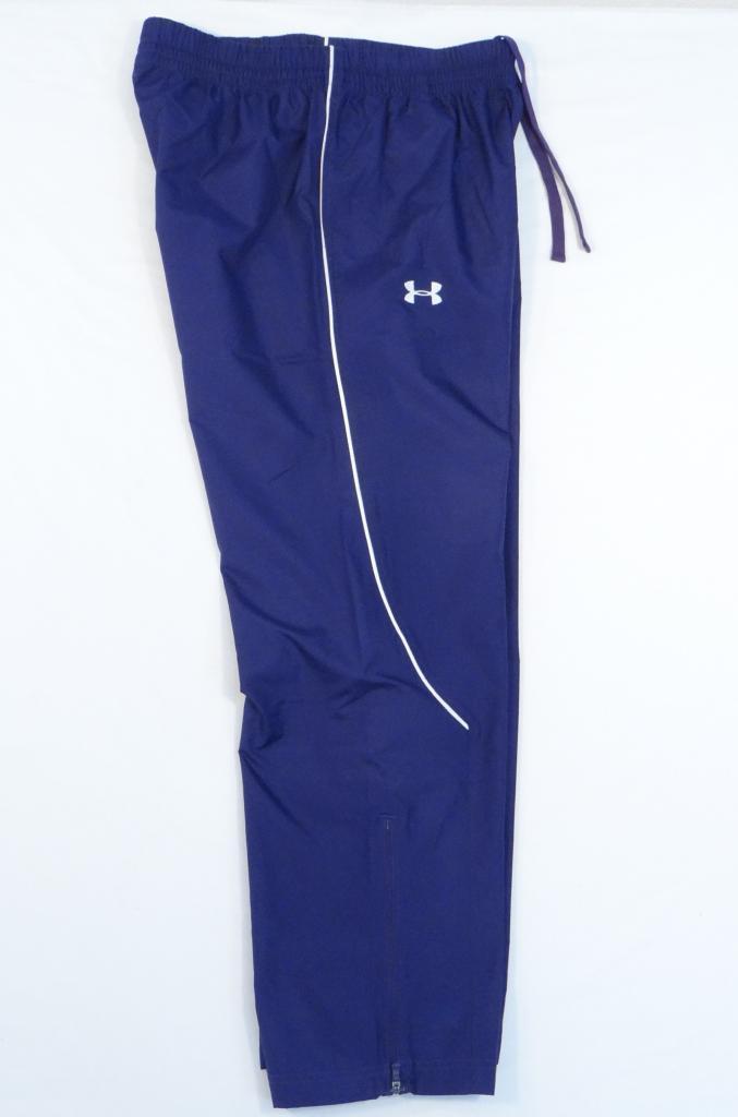 Under Armour All Season Gear Loose Fit Purple Mesh Lined Track Pants ...