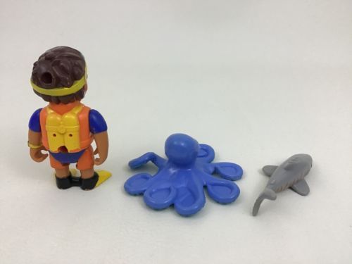 Go Diego Go Scuba Shark Octopus Lot (3) Animal Rescue Toy Figures ...