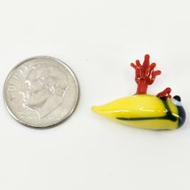 Handmade Sea Slug Snail Tiny Miniature Micro Mini Lampworking Glass Figurine image 5