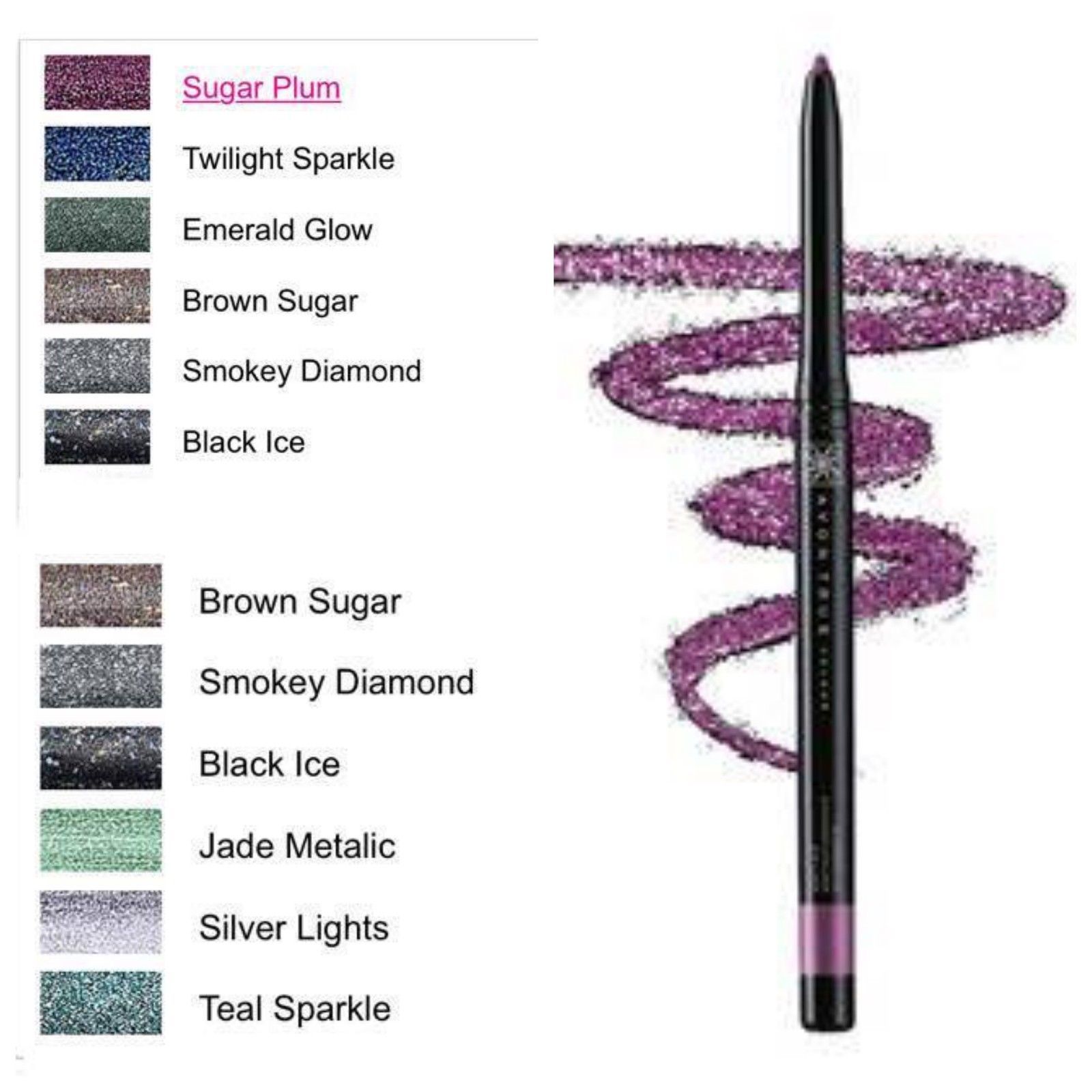 Avon True Colour Glimmerstick Diamonds Eyeliner Smokey Diamond G06 Eyes