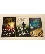 Lot of 3 Cormoran Strike books by Robert Galbraith aka JK Rowling - $10.00