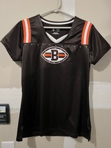 Womens Cleveland Browns shirt jersey jewels Size Large NFL team apparel - $21.98