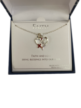 Box Lot 7 SWAROVSKI Crystal Necklace 3-Strand Swan Large Heart Dabby Reid image 6