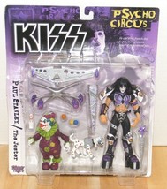 NIP 1998 McFARLANE TOYS KISS PAUL STANLEY &amp; THE JESTER  7&quot; ULTRA  ACTION... - $14.99
