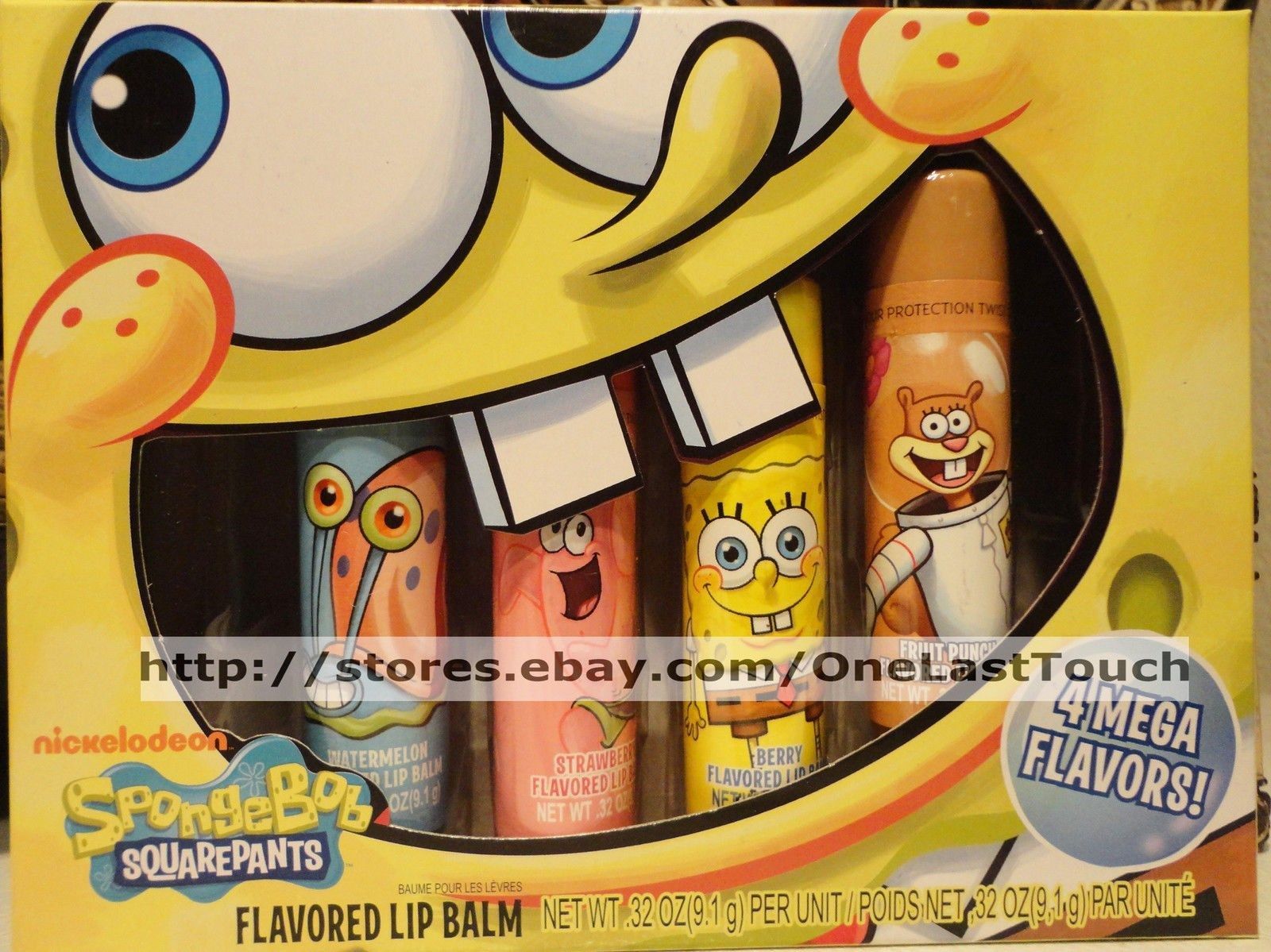 Lotta Luv* 4pc Gift Set Spongebob Lip Balm and 39 similar items