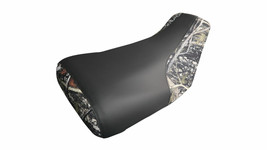 Fits Honda Foreman 500 Seat Cover 2012 To 2013 Black Top Camo Side Seat ... - $32.90