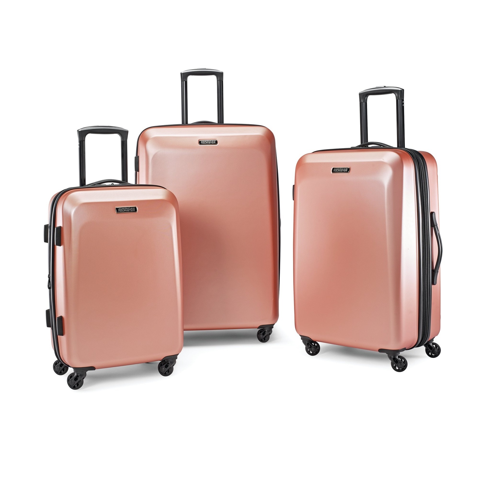 American Tourister Moonlight 3 Piece Hardside Spinner Luggage Set - $196.59